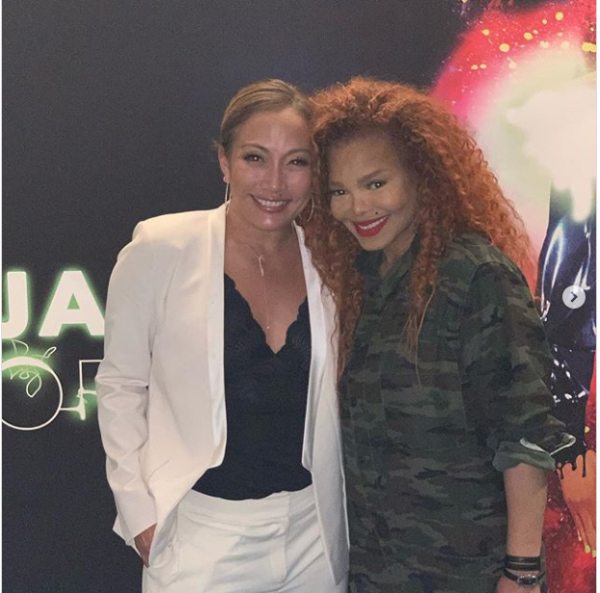 Janet Jackson celebrates Las Vegas residency with famous friends