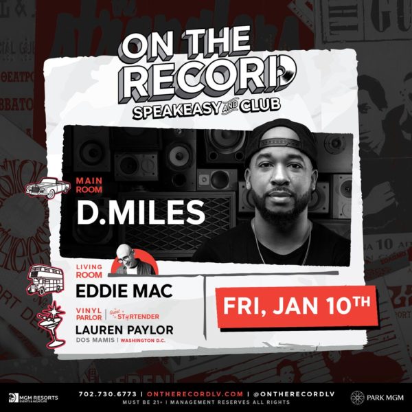 DJ D.Miles at the #OTR